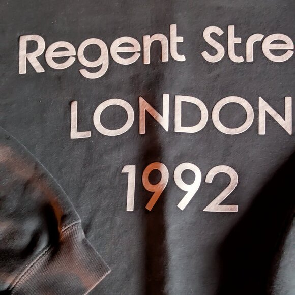 Zara  TEXT PRINT SWEATSHIRT Anthracite grey | 11-12 years - Picture 6 of 15